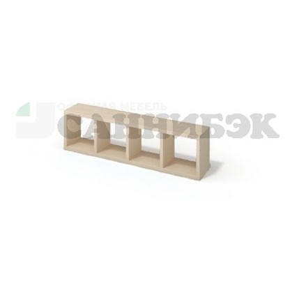 Полка настенная Г-П4   1129х206х300 