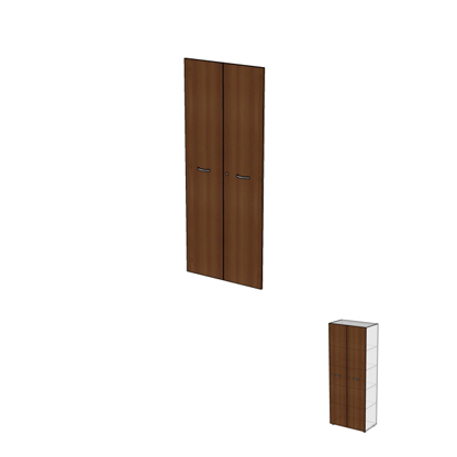 Двери для широких стеллажей без замка ДШД11.07к.         800х18х1984 