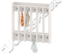 Вешалка настенная (6 ячеек) ДУ-В6