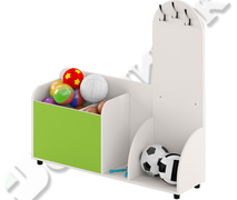 Стеллаж для спорт. инвентаря ДУ-СМ16