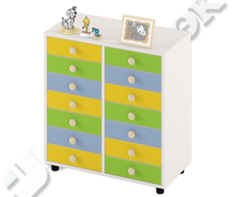 Шкаф (14 ящиков) ДУ-СМ8-14