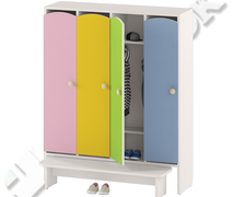 Шкаф для  одежды ДУ-ШР4