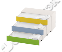 Тумба-кровать 3-х ярусная