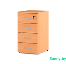 Тумба приставная на 4 ящика      