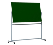 Школьная доска - Передвижная 1000х750 (зел/бел/комб) (ПИ-21)