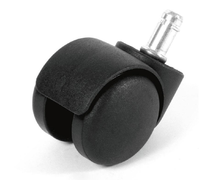 Ролики черные пластиковые FI-11 5шт.