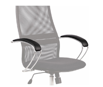 Подлокотник черный кож.зам к креслам BP,BK Metta