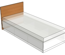 Спинки для кроватей торцевые(К310,311,312)