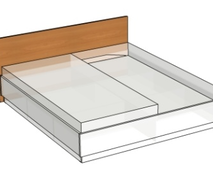 Спинки для кроватей торцевые (К330,332)