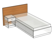 Спинки для кроватей торцевые (К420,421,422)