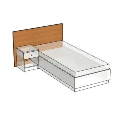 Спинки для кроватей торцевые (К420,421,422)