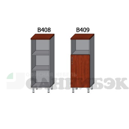 Стеллажи и шкафы стационарные (узкие, высотой 1290)