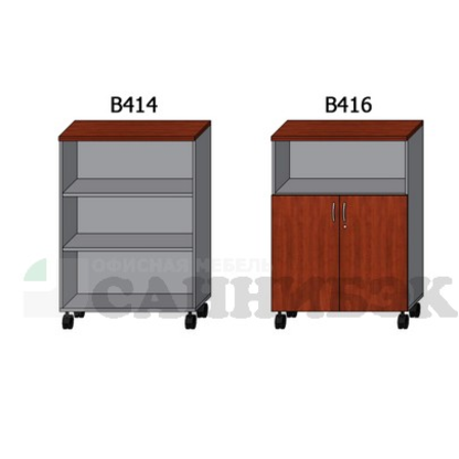 Стеллажи и шкафы мобильные (высотой 1290)