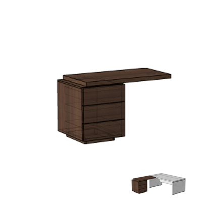 Тумба приставная T801          1280х668х748 