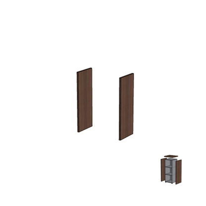 Комплект порталов боковых С002        2х25х450х1171 