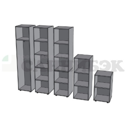 Стеллажи узкие (Н044,024,004,001)