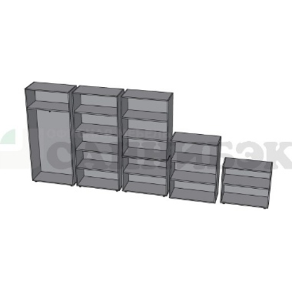 Стеллажи широкие (Н054,034,014,011)