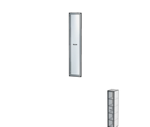 Дверь алюминиевая без замка ДШД14.07.        