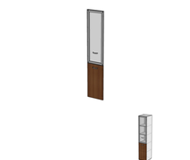 Двери комбинированные без замка ДШД16.07.        